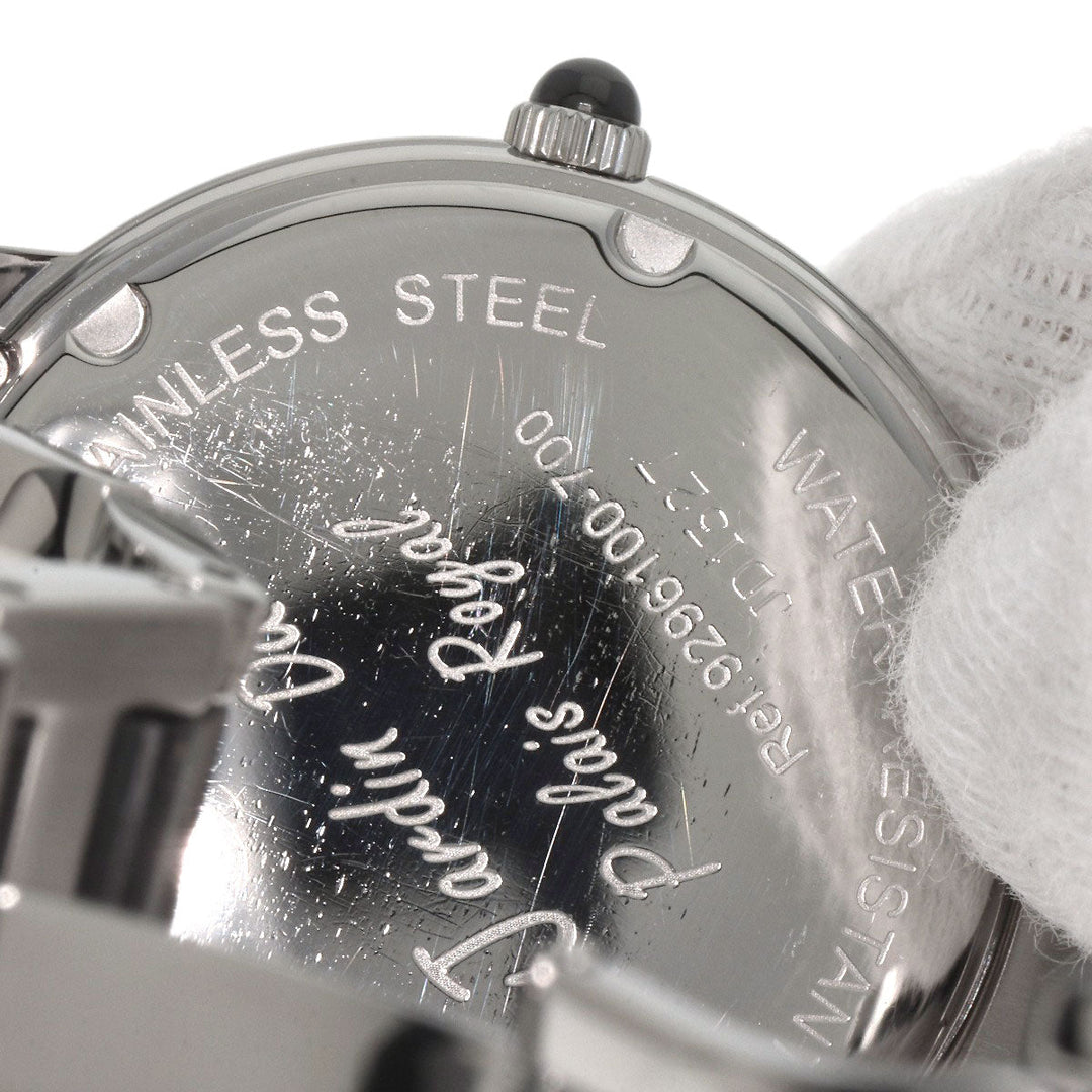 MAUBOUSSIN Watches Quartz 9296100-700 Stainless Steel Silver Jardin du Palais Royal Black shell dial