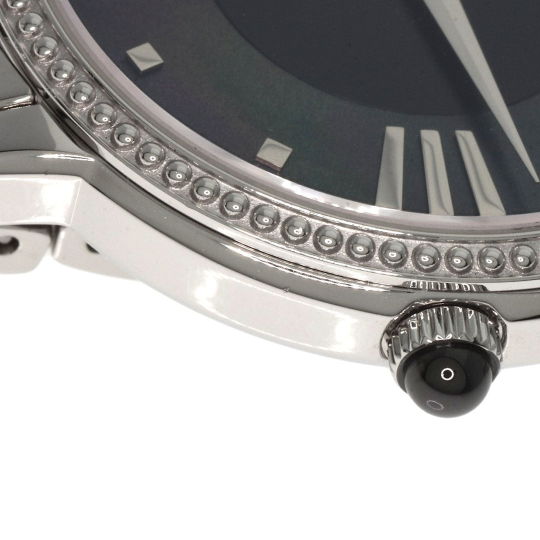 MAUBOUSSIN Watches Quartz 9296100-700 Stainless Steel Silver Jardin du Palais Royal Black shell dial