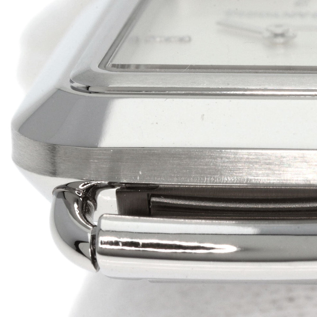 TIFFANY&Co. Watches Quartz 69546161 Stainless Steel , Stainless Steel Silver T Rectangle Limited to 375 pieces White shell dial Women Used Authentic