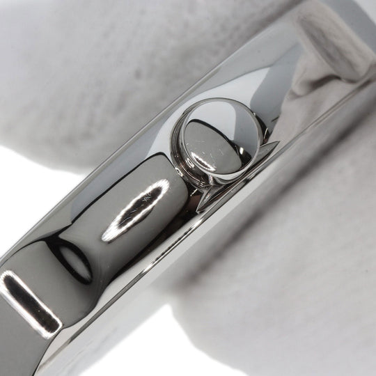 BVLGARI Watches Quartz ST35S Stainless Steel, Leather Silver Solo tempo white dial mens Used Authentic
