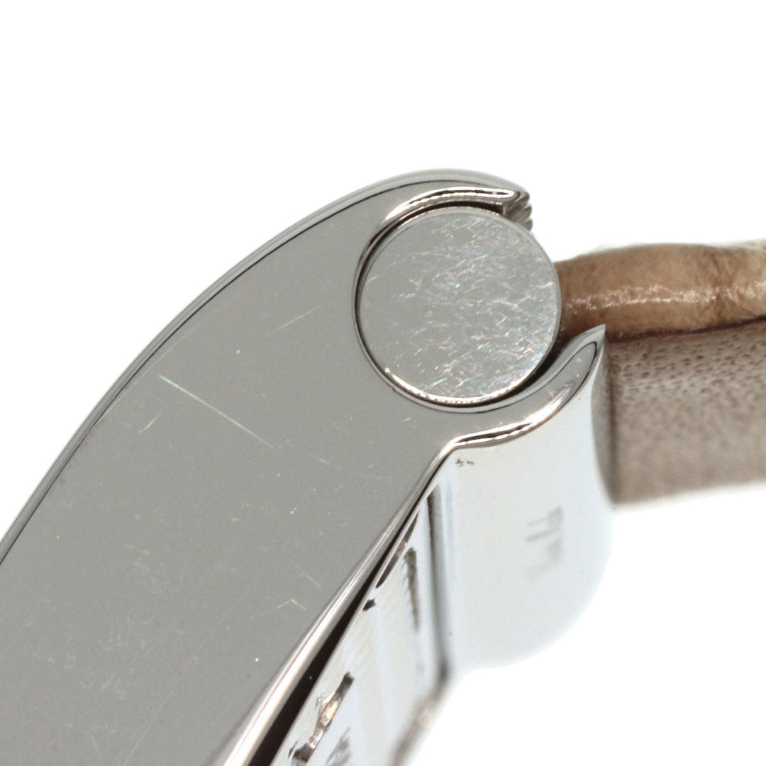 Boucheron Watches Quartz WA030501 Stainless Steel, Leather Silver Reflation Silver dial Women Used Authentic