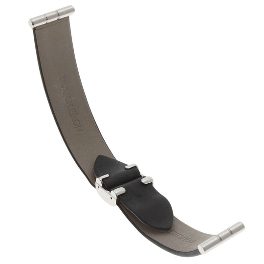 Boucheron Watches Quartz WA030501 Stainless Steel, Leather Silver Reflation Silver dial Women Used Authentic