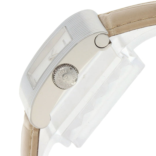 Boucheron Watches Quartz WA030501 Stainless Steel, Leather Silver Reflation Silver dial Women Used Authentic