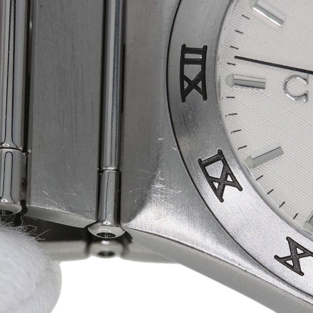 OMEGA Watches Mechanical Automatic 1592.30 Stainless Steel , Stainless Steel Silver Constellation Silver dial Boys Used Authentic