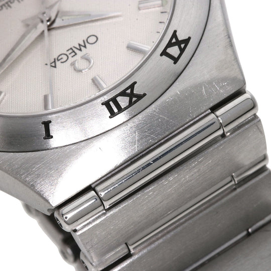 OMEGA Watches Mechanical Automatic 1592.30 Stainless Steel , Stainless Steel Silver Constellation Silver dial Boys Used Authentic
