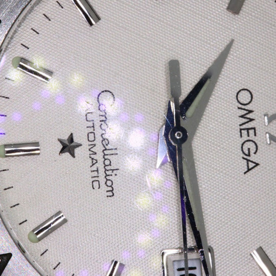 OMEGA Watches Mechanical Automatic 1592.30 Stainless Steel , Stainless Steel Silver Constellation Silver dial Boys Used Authentic