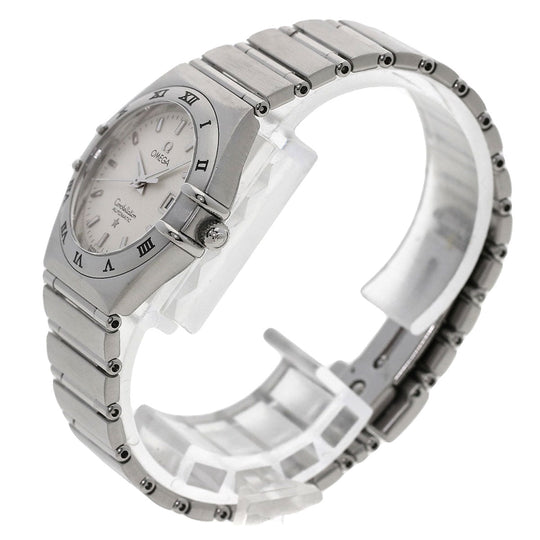 OMEGA Watches Mechanical Automatic 1592.30 Stainless Steel , Stainless Steel Silver Constellation Silver dial Boys Used Authentic