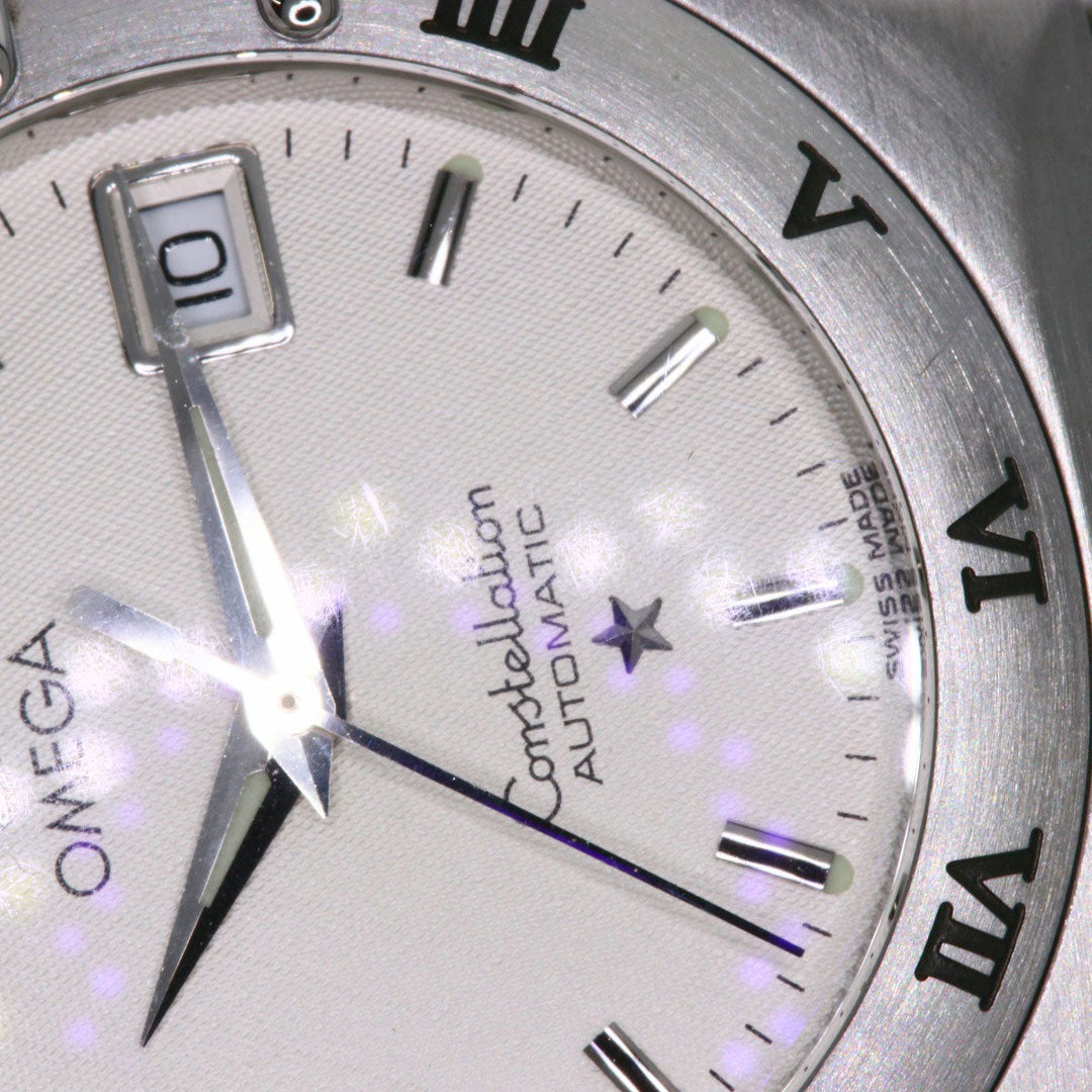 OMEGA Watches Mechanical Automatic 1592.30 Stainless Steel , Stainless Steel Silver Constellation Silver dial Boys Used Authentic