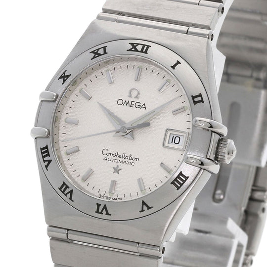 OMEGA Watches Mechanical Automatic 1592.30 Stainless Steel , Stainless Steel Silver Constellation Silver dial Boys Used Authentic