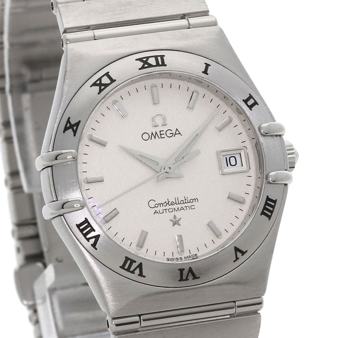 OMEGA Watches Mechanical Automatic 1592.30 Stainless Steel , Stainless Steel Silver Constellation Silver dial Boys Used Authentic