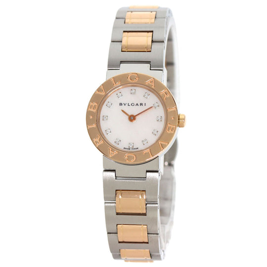 BVLGARI Watches Quartz BBP23SG Stainless Steel gold BVLGARI BVLGARI 12P Diamond White shell dial