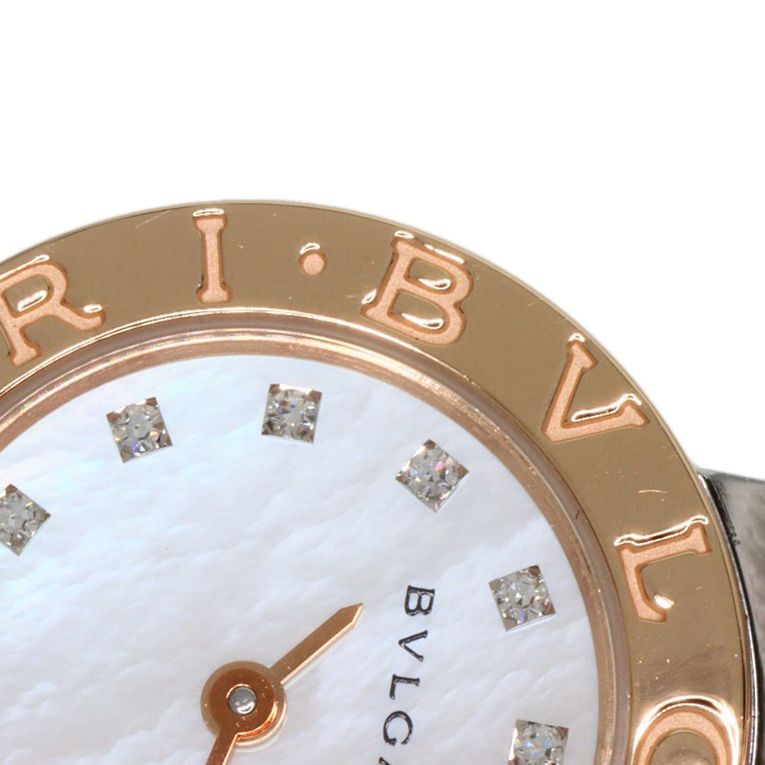 BVLGARI Watches Quartz BBP23SG Stainless Steel gold BVLGARI BVLGARI 12P Diamond White shell dial