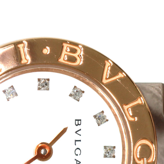BVLGARI Watches Quartz BBP23SG Stainless Steel gold BVLGARI BVLGARI 12P Diamond White shell dial