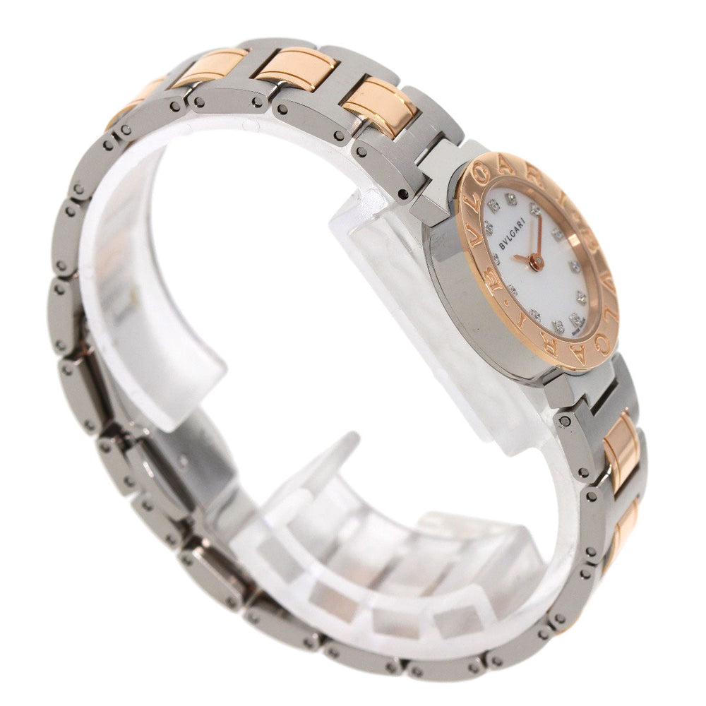 BVLGARI Watches Quartz BBP23SG Stainless Steel gold BVLGARI BVLGARI 12P Diamond White shell dial