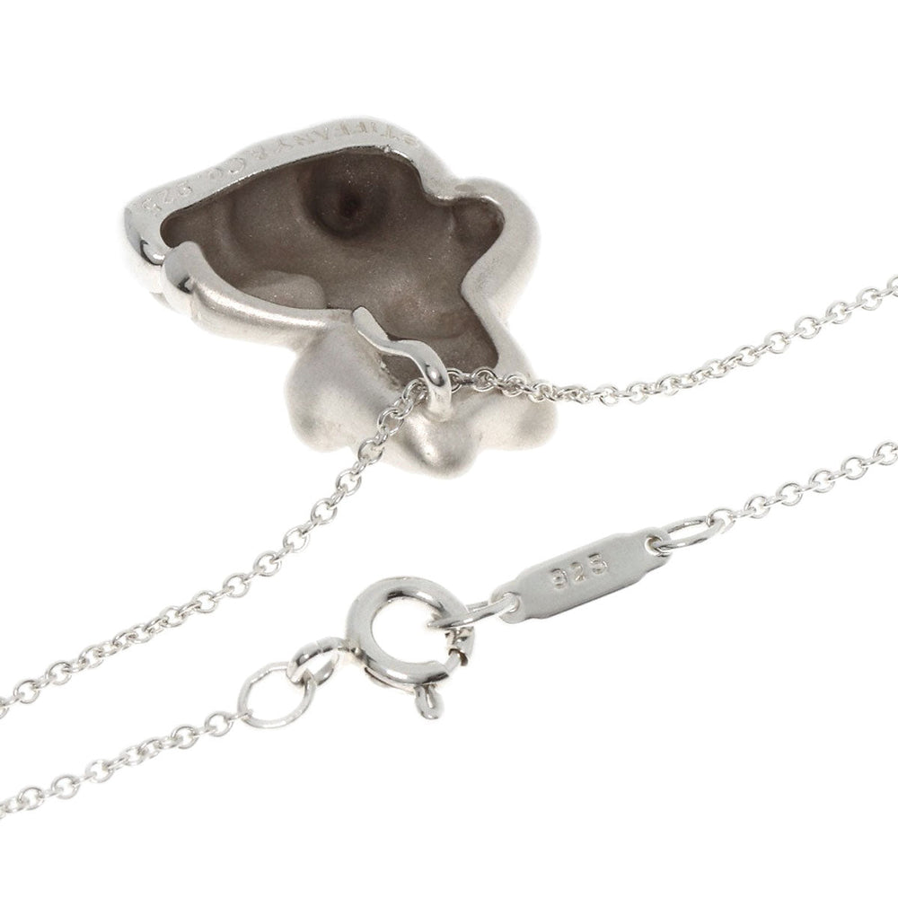 TIFFANY&Co. Necklace SV Silver Teddy bear Women Used Authentic