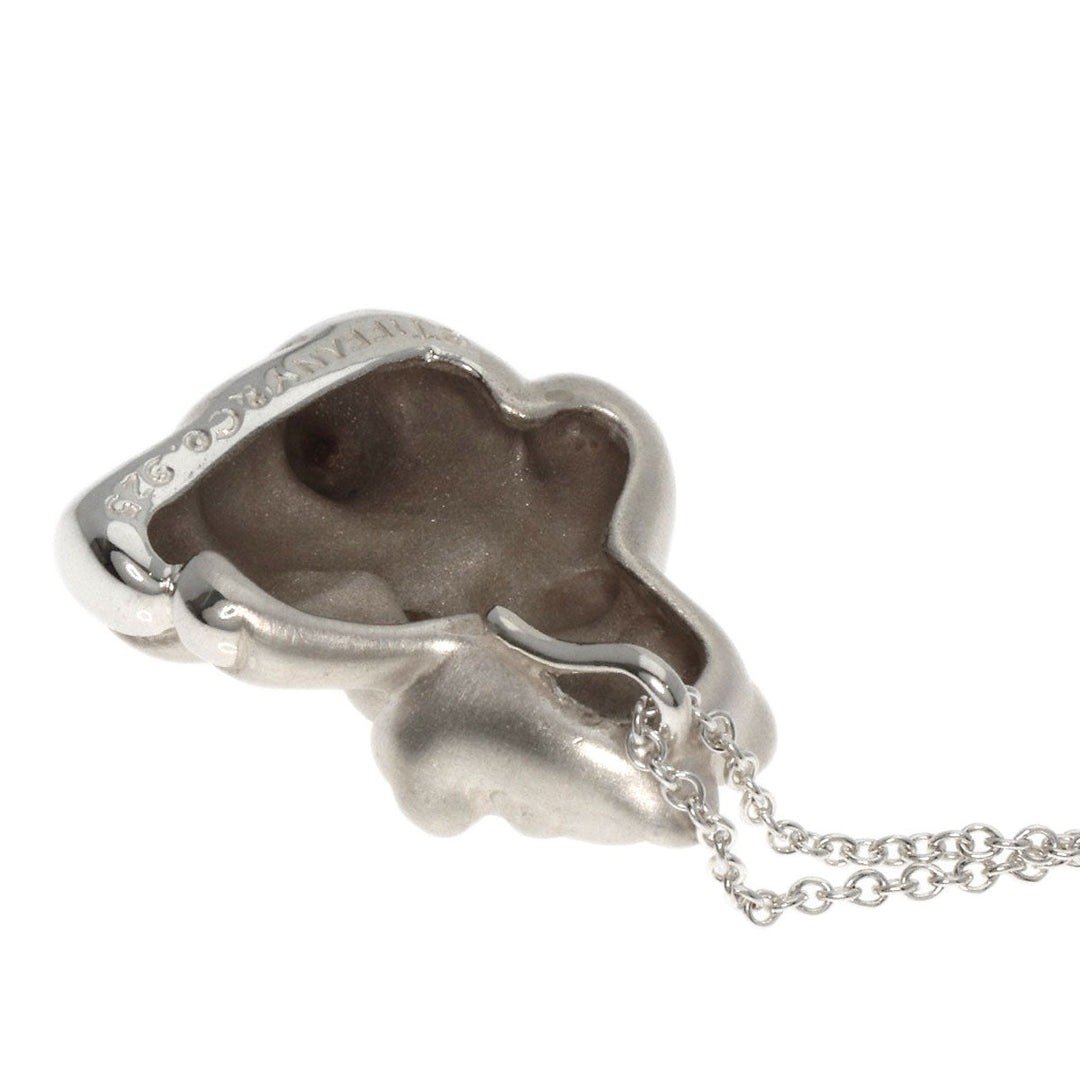 TIFFANY&Co. Necklace SV Silver Teddy bear Women Used Authentic