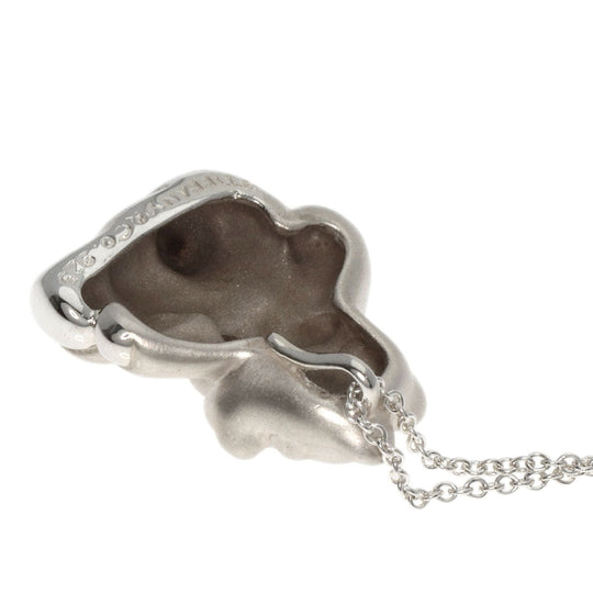 TIFFANY&Co. Necklace SV Silver Teddy bear Women Used Authentic