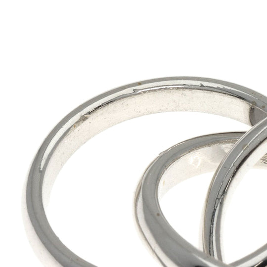 TIFFANY&Co. Ring SV Silver Trinity 3 stations Women Used Authentic