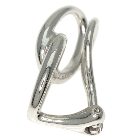 TIFFANY&Co. Earring SV Silver Double loop Women Used Authentic
