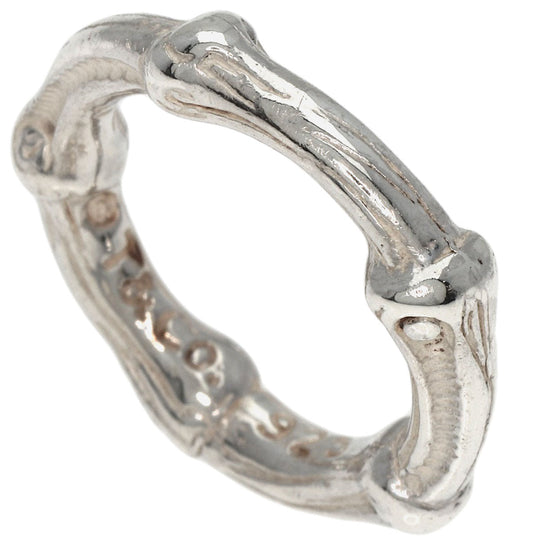 TIFFANY&Co. Ring SV Silver Bamboo Women Used Authentic