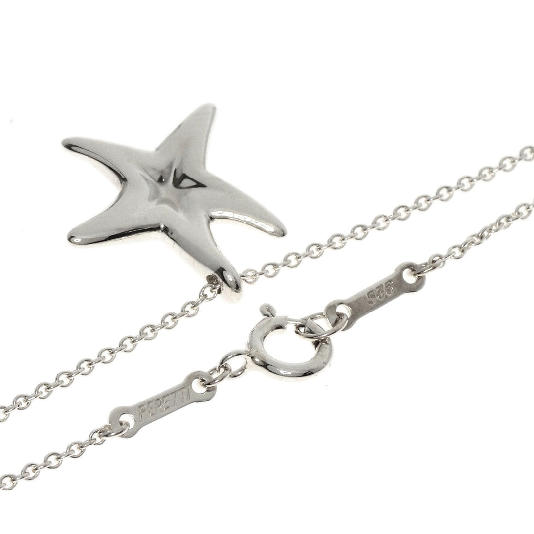 TIFFANY&Co. Necklace SV Silver Star fish Women Used Authentic