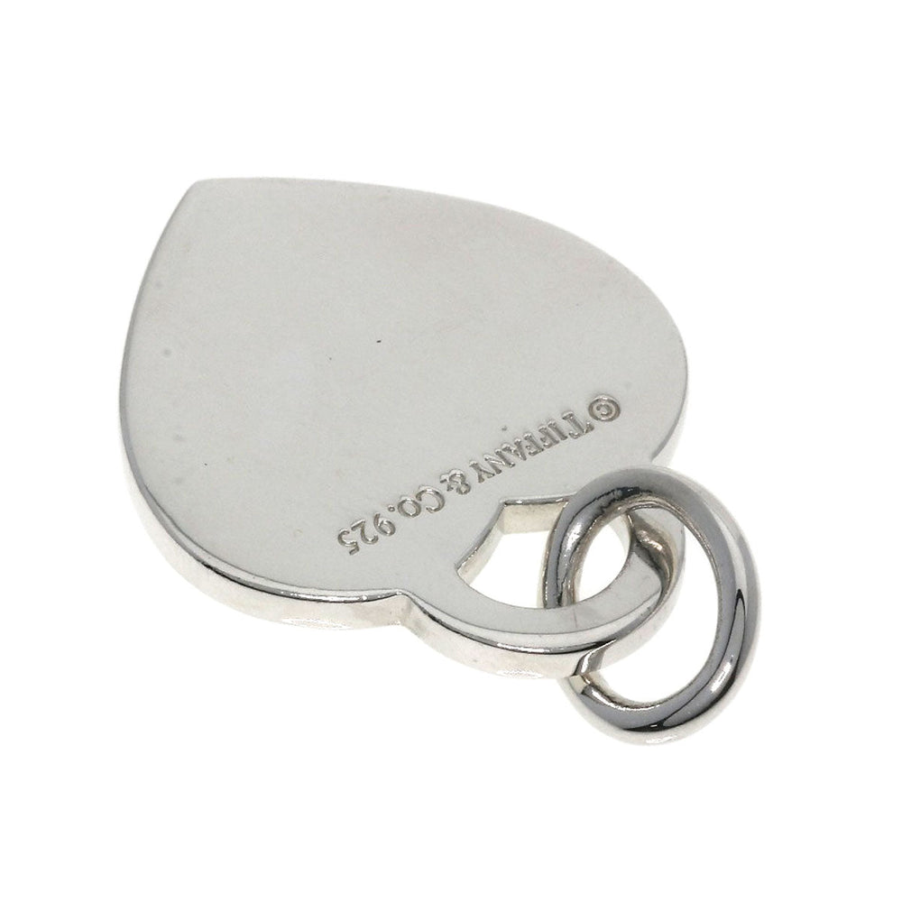 TIFFANY&Co. Pendant top SV Silver Notes Heart Women Used Authentic
