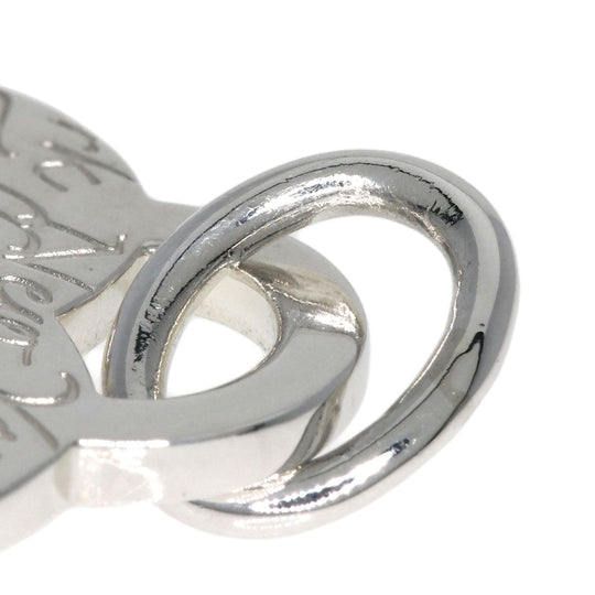 TIFFANY&Co. Pendant top SV Silver Notes Heart Women Used Authentic