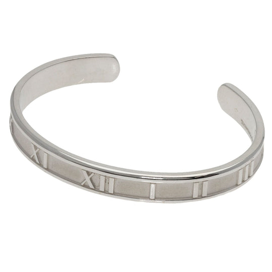 TIFFANY&Co. bracelet SV Silver Atlas bangle Women Used Authentic