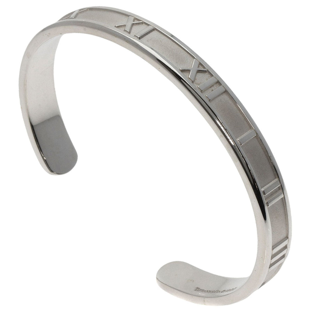 TIFFANY&Co. bracelet SV Silver Atlas bangle Women Used Authentic