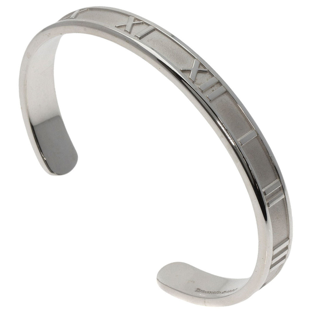 TIFFANY&Co. bracelet SV Silver Atlas bangle Women Used Authentic