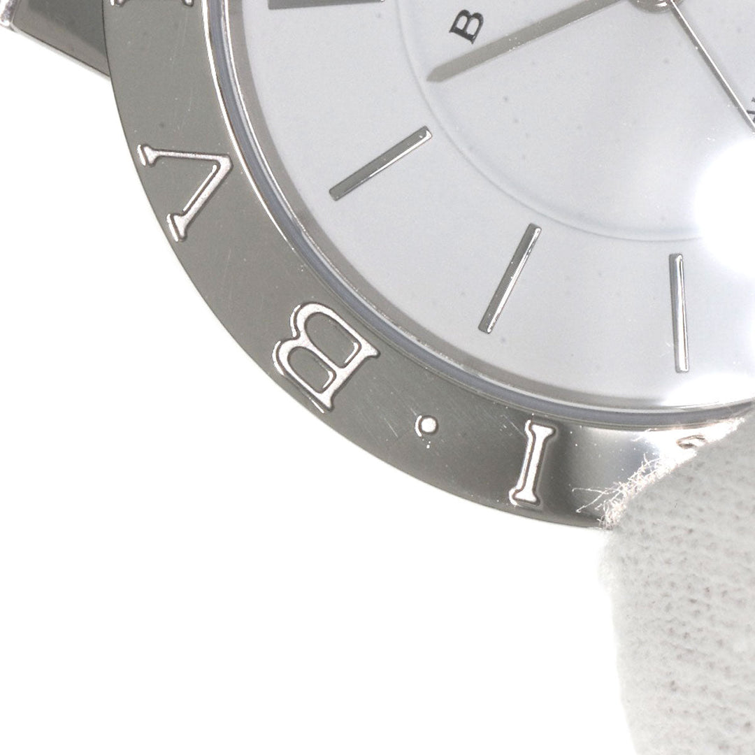 BVLGARI Watches Mechanical Automatic BB33SSD Stainless Steel , Stainless Steel Silver Bulgari Bulgari white dial Boys Used Authentic