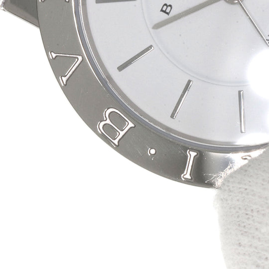 BVLGARI Watches Mechanical Automatic BB33SSD Stainless Steel , Stainless Steel Silver Bulgari Bulgari white dial Boys Used Authentic