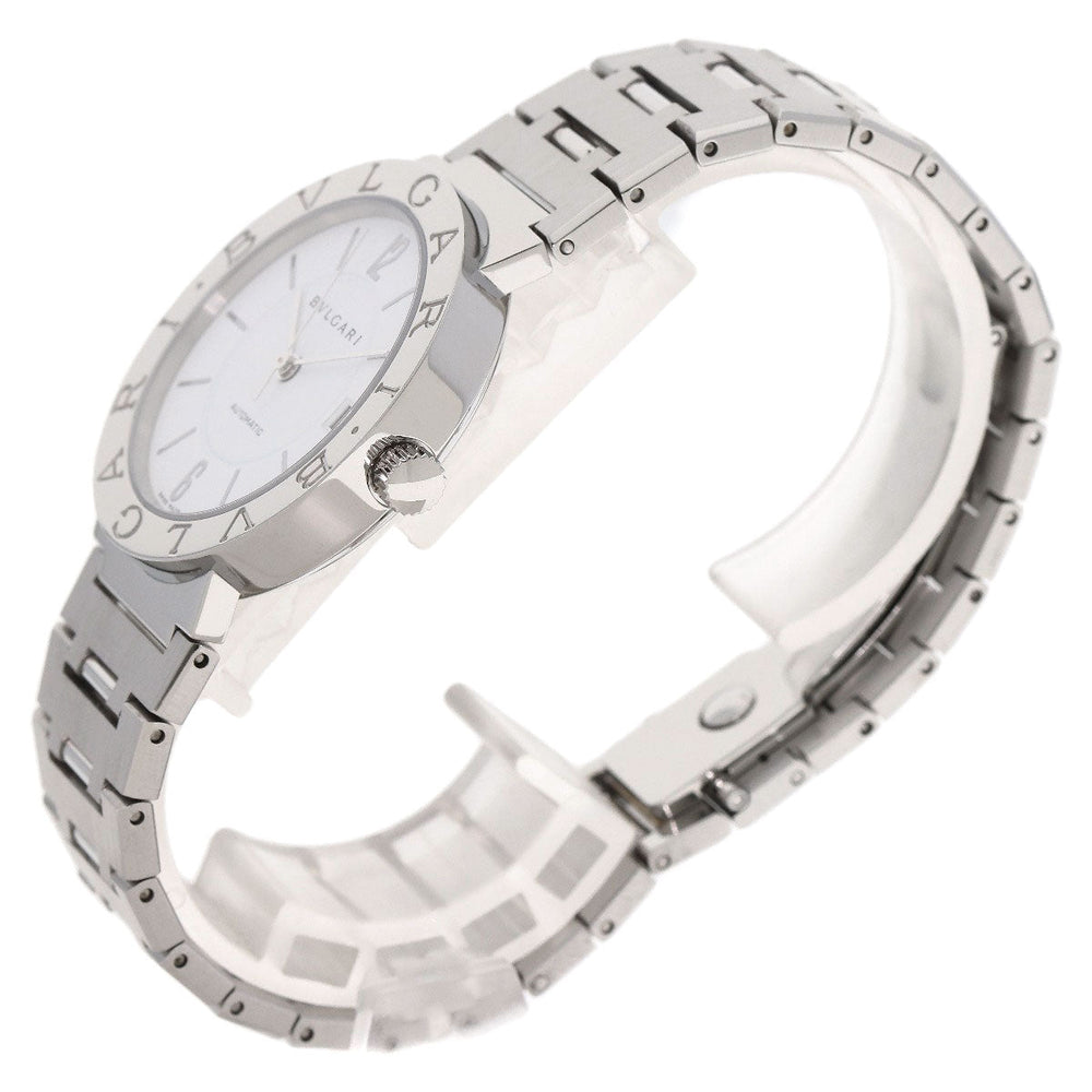 BVLGARI Watches Mechanical Automatic BB33SSD Stainless Steel , Stainless Steel Silver Bulgari Bulgari white dial Boys Used Authentic