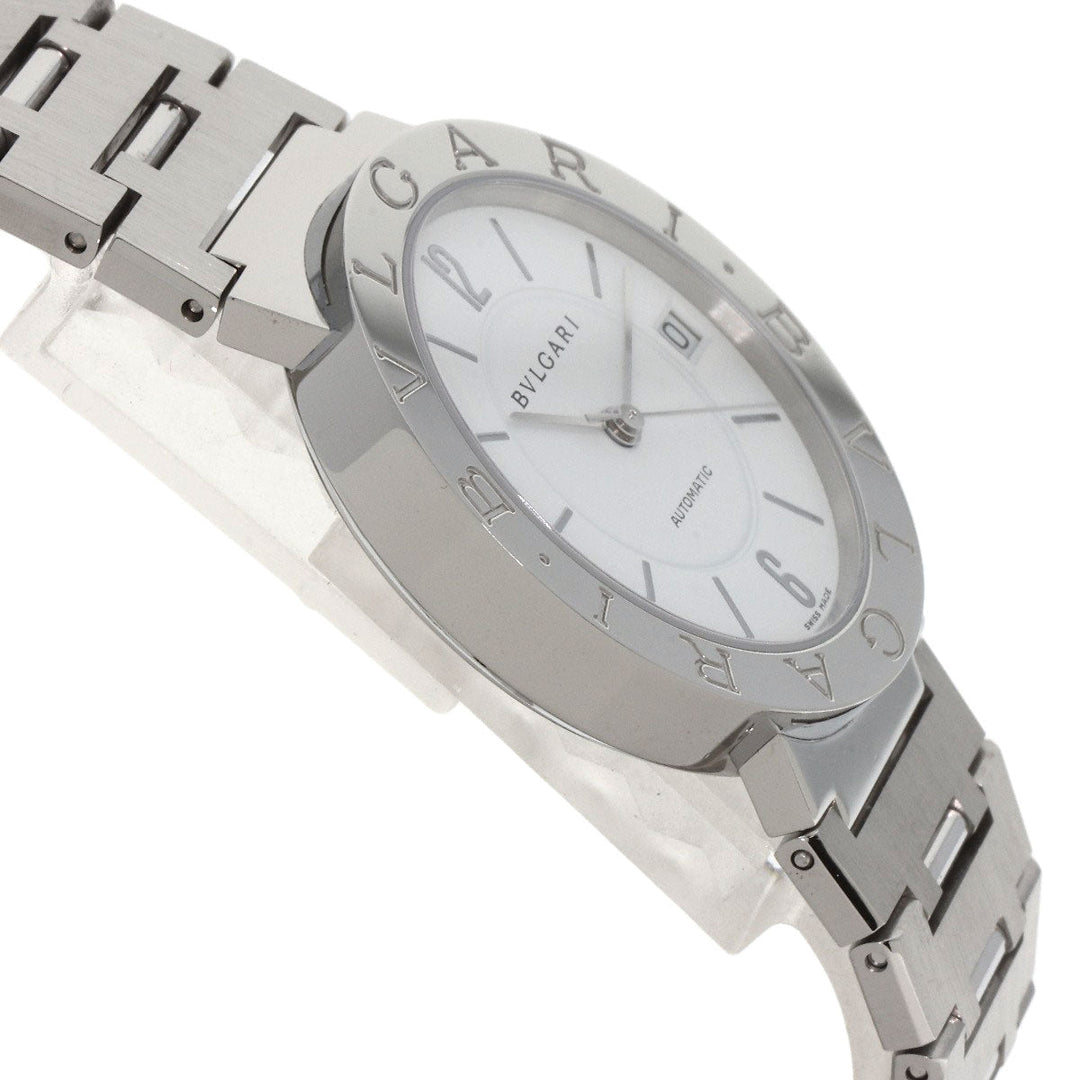 BVLGARI Watches Mechanical Automatic BB33SSD Stainless Steel , Stainless Steel Silver Bulgari Bulgari white dial Boys Used Authentic