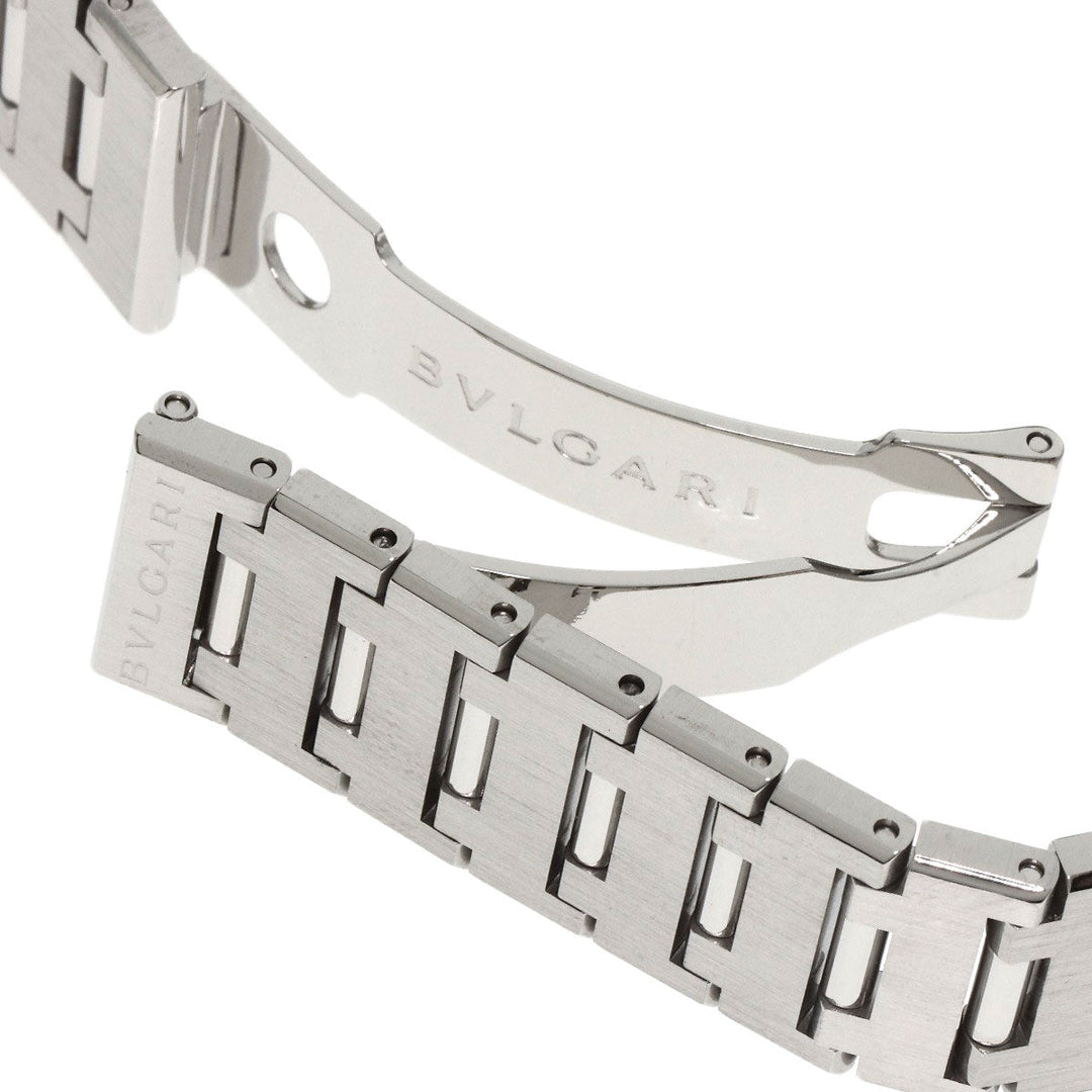 BVLGARI Watches Mechanical Automatic BB33SSD Stainless Steel , Stainless Steel Silver Bulgari Bulgari white dial Boys Used Authentic