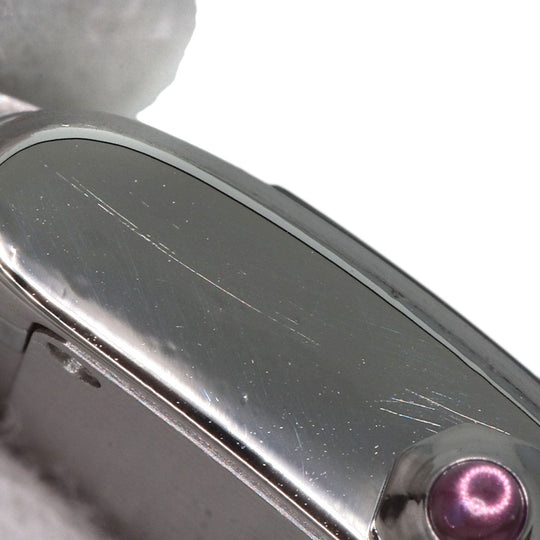CARTIER Watches Quartz W51028Q3 Stainless Steel , Stainless Steel Silver Tank francaise SM Pink shell dial Women Used Authentic
