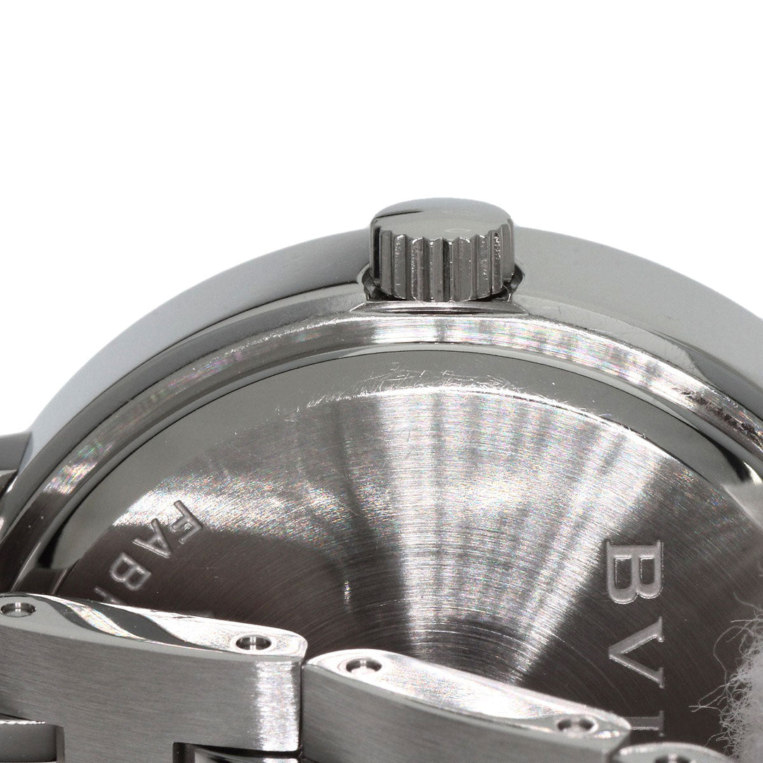 BVLGARI Watches Mechanical Automatic BB33WSSD/N Stainless Steel , Stainless Steel Silver Bulgari Bulgari white dial mens Used Authentic