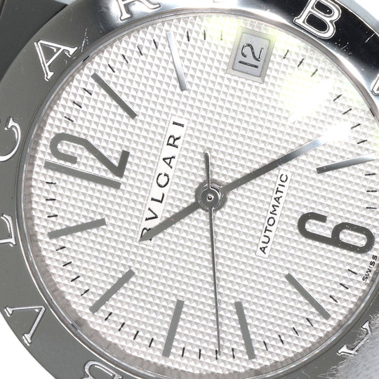 BVLGARI Watches Mechanical Automatic BB33WSSD/N Stainless Steel , Stainless Steel Silver Bulgari Bulgari white dial mens Used Authentic