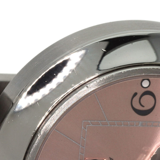 CARTIER Watches Mechanical Automatic W31058M7 Stainless Steel , Stainless Steel Silver Pasha C Big Date pink dial Boys Used Authentic