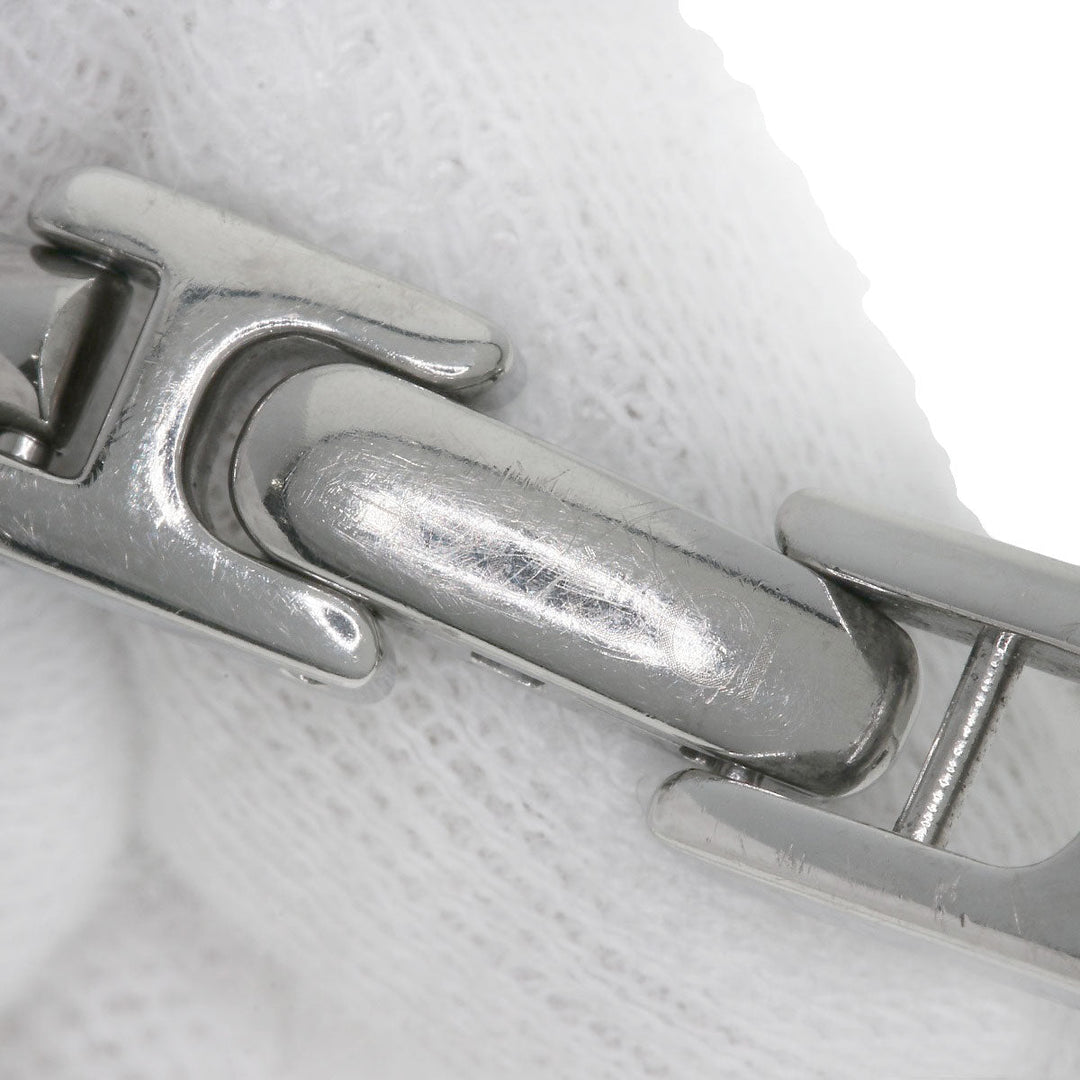 GUCCI Watches Quartz 1900L Stainless Steel , Stainless Steel Silver Square face Silver dial Women Used Authentic