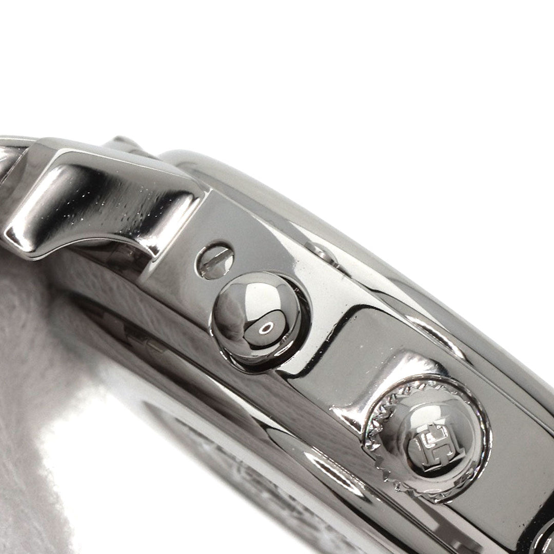 HERMES Watches Quartz CL1.310 Stainless Steel Silver Clipper Chronograph blue dial