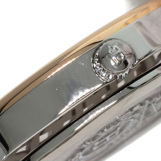 HERMES Watches Quartz CO1.222 Stainless Steel, SSxPGP, Diamond gold Clipper oval White shell dial Women Used Authentic