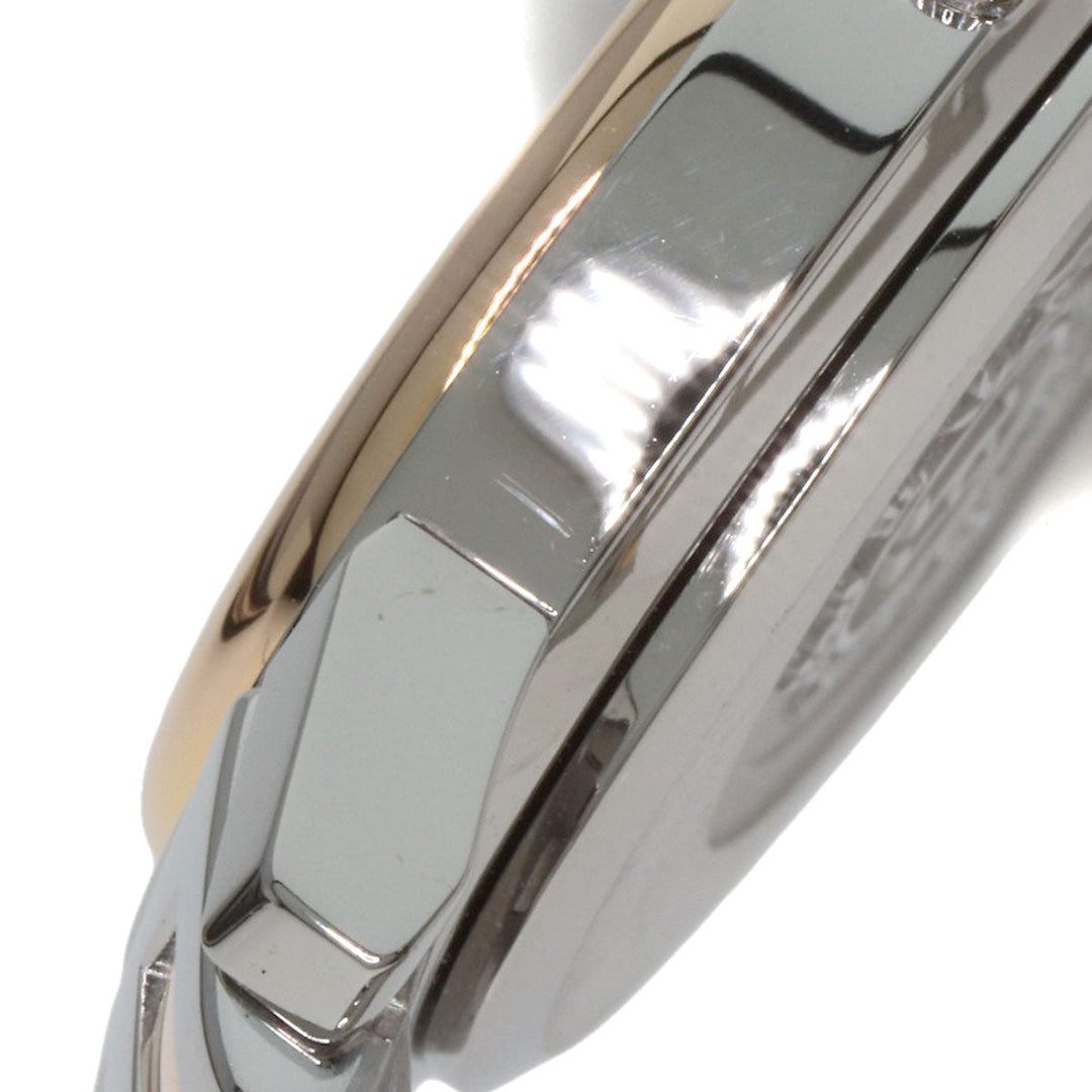 HERMES Watches Quartz CO1.222 Stainless Steel, SSxPGP, Diamond gold Clipper oval White shell dial Women Used Authentic