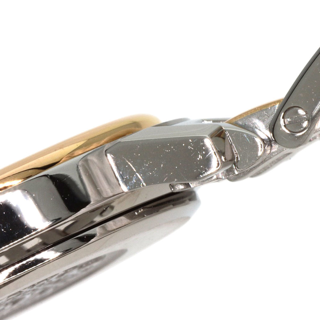 HERMES Watches Quartz CO1.222 Stainless Steel, SSxPGP, Diamond gold Clipper oval White shell dial Women Used Authentic
