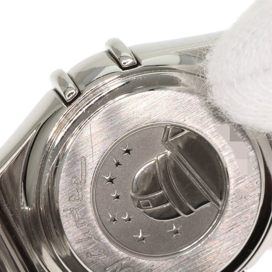 OMEGA Watches Quartz 1566.66 Stainless Steel , Stainless Steel Silver Constellation Mini My Choice 4P 12P Diamond Pink shell dial Women Used Authentic