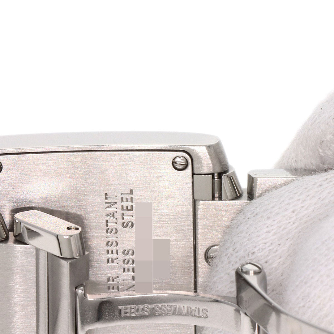 CARTIER Watches Quartz W51008Q3 Stainless Steel , Stainless Steel Silver Tank francaise SM Silver dial Women Used Authentic