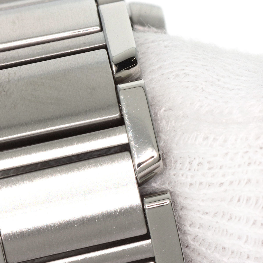 CARTIER Watches Quartz W51008Q3 Stainless Steel , Stainless Steel Silver Tank francaise SM Silver dial Women Used Authentic