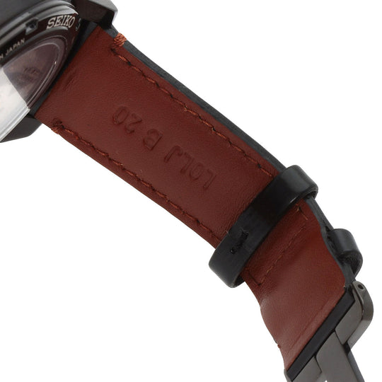 SEIKO Watches Mechanical Automatic SARW063 6R21-01J0 Stainless Steel, Leather black Presage Limited to 2000 pieces Brown dial mens Used Authentic