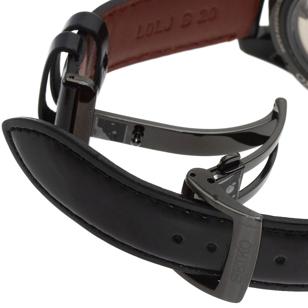 SEIKO Watches Mechanical Automatic SARW063 6R21-01J0 Stainless Steel, Leather black Presage Limited to 2000 pieces Brown dial mens Used Authentic