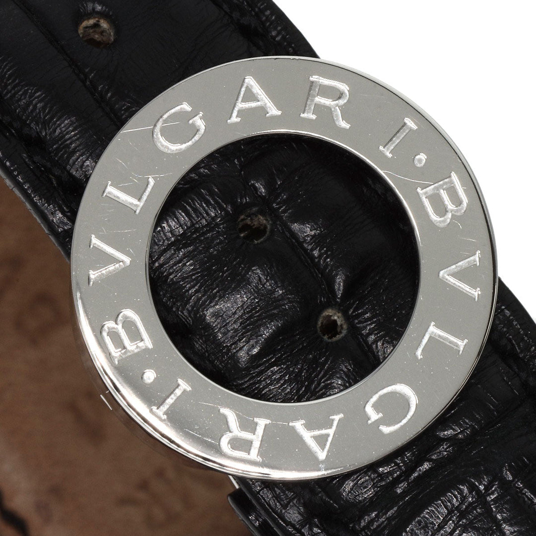 BVLGARI Watches Mechanical Automatic BB38SLD Stainless Steel, Leather Silver Bulgari Bulgari Silver dial mens Used Authentic